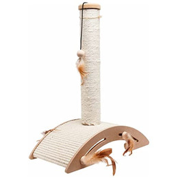 Produktbild von Flamingo Kratzbaum Ella aus Sisal mit Spielzeug
