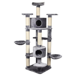 Produktbild von Flamingo Kratzbaum Giganto Grau/Weiß 207 cm