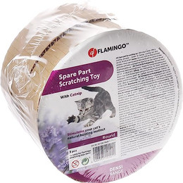 Produktbild von Flamingo Kratzpappe Kratzspielzeug Densi Ersatzteil Kratzkarton rund