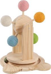 Flamingo Kratzspielzeug Chip Ballbahn – Bild 1 von 2