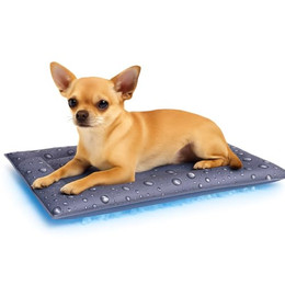 Produktbild von Flamingo Kühlbett Fresk Drop Grau S 56x66 cm