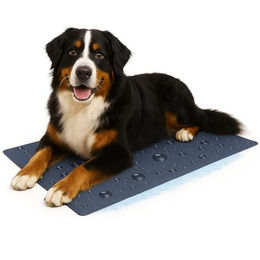 Flamingo Kühlmatte Fresk Drop Grau XXL 120x80 cm – Bild 1 von 6