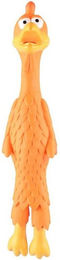 Produktbild von Flamingo Latex Huhn lang Hundespielzeug