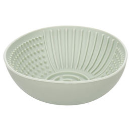 Produktbild von Flamingo Leckmatte Laslo rund hellgrün, Maße: 16,5 x 6 x 5,5 cm