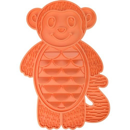 Produktbild von Flamingo Leckmatte Sumu Affe Orange