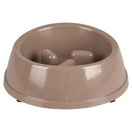 Produktbild von Flamingo Mangi Slow Feeder Futternapf taupe - 0,95 l
