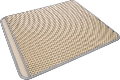 Produktbild von Flamingo Matz Katzenklo-Matte Beige 70x60x1,3 cm