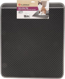 Flamingo Matz Katzenklo-Matte Grau 70x60x1,3 cm – Bild 1 von 7