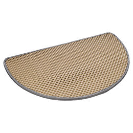 Flamingo Matz Katzenklo-Matte halbrund beige - 1 Stk. – Bild 1 von 7