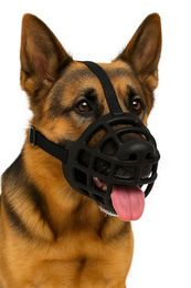 Flamingo Maulkorb Benzo Schwarz – Bild 1 von 6