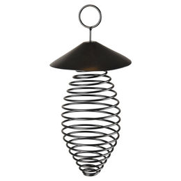 Produktbild von Flamingo Meisenknödelhalter Spirale Lovis Metall schwarz