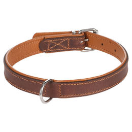 Produktbild von Flamingo Memphis gepolstertes Halsband braun