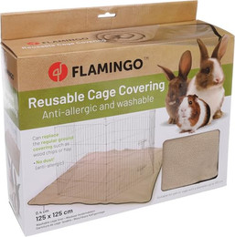 Produktbild von Flamingo Nagerdecke Riley Taupe - 125 cm