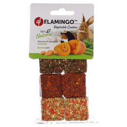 Flamingo Nagersnack Keks Veggie 100 g – Bild 1 von 2