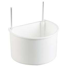 Produktbild von Flamingo Napf zum Einhängen weiß