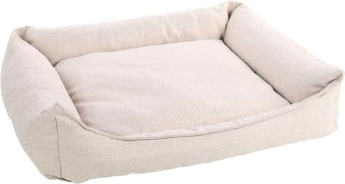 Flamingo Orthopädisches Hundebett Baldar Rechteckig Beige 100 cm - 100 cm – Bild 1 von 10