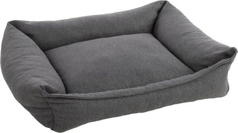 Flamingo Orthopädisches Hundebett Baldar Rechteckig Dunkelgrau 80 cm - 80 cm – Bild 1 von 10