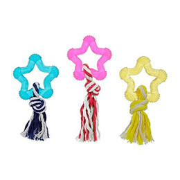 Produktbild von Flamingo Outdoor-Spielzeug Hundespielzeug good4fun Stern mit Seil