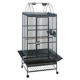 Flamingo Papageienkäfig Nico Anthrazit – Bild 1 von 2