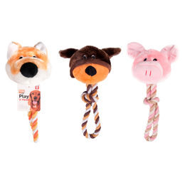 Produktbild von Flamingo Plüschspielzeug Tierkopf - 30 cm