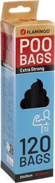 Flamingo Poop Bags Extra Stark Schwarze Hundekotbeutel – Bild 1 von 3