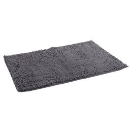 Flamingo Schmutzfangmatte Fluffy rechteckig grau – Bild 1 von 3
