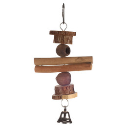 Produktbild von Flamingo Sittichspielzeug Akir braun