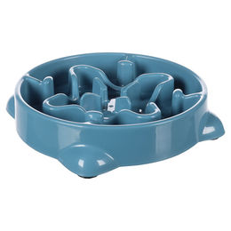 Produktbild von Flamingo Slow Feeder Fressnapf Beno Rund Petrol 800 ml - 800 ml