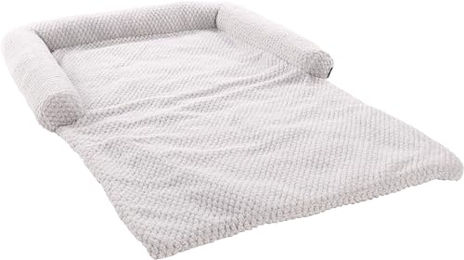 Flamingo Sofa-Schoner Jacquard Grau – Bild 1 von 4