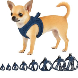 Produktbild von Flamingo Step&Go Bento Hundegeschirr Dunkelblau XXS