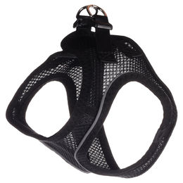 Flamingo Step-Go Bento Hundegeschirr Schwarz Größe M – Bild 1 von 3