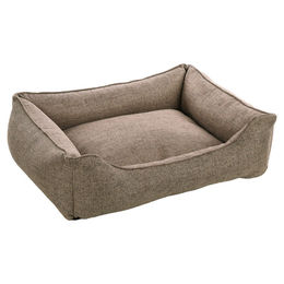 Flamingo Tierbett Hundekorb Gini rechteckig taupe – Bild 1 von 5