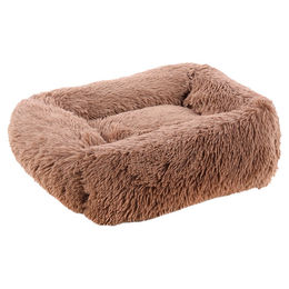 Flamingo Tierbett Korb Krems rechteckig taupe – Bild 1 von 3