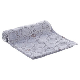 Flamingo Tierdecke Marva rechteckig grau/taupe – Bild 1 von 5