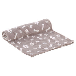 Flamingo Tierdecke Zuma rechteckig beige/weiß – Bild 1 von 5