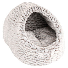 Produktbild von Flamingo Tierhöhle Korb Snoozzy Iglu grau/schwarz