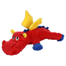 Flamingo Tierkuscheltier Hundespielzeug Drache Jorre rot – Bild 1 von 3