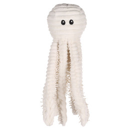 Produktbild von Flamingo Tierkuscheltier Hundespielzeug Flufa Oktopus weiß