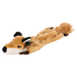 Flamingo Tierkuscheltier Hundespielzeug Forre Wiesel hellbraun – Bild 1 von 3