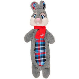 Produktbild von Flamingo Tierkuscheltier Hundespielzeug Weihnachten Kaninchen mit Knistermaterial - 42 cm