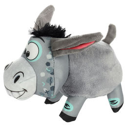 Flamingo Tierkuscheltier Hundespielzeug Xido Esel grau – Bild 1 von 3