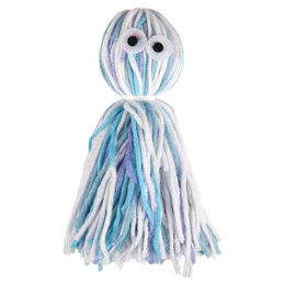 Flamingo Tierkuscheltier Katzenspielzeug Yarn Tintenfisch - 15 cm – Bild 1 von 2