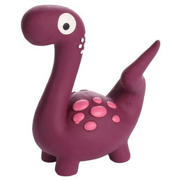 Produktbild von Flamingo Tierquietschie Hundespielzeug Puga Dinosaurier violett