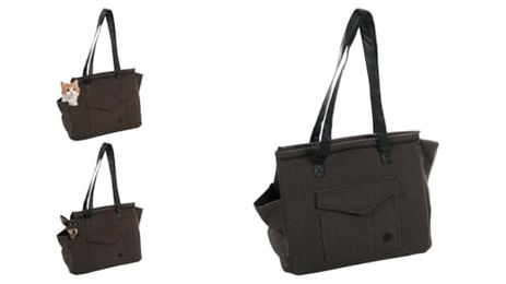 Flamingo Tiertransporttasche Giovanni braun für Katzen – Bild 1 von 5