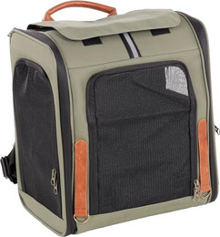 Produktbild von Flamingo Tiertransporttasche Rucksack Yoda grün für Katzen