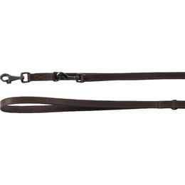 Produktbild von Flamingo Trainingsleine Denver Braun 200cm 18mm - 200 cm