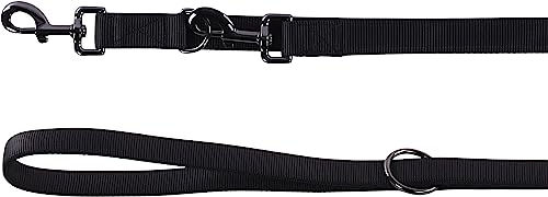 Produktbild von Flamingo Trainingsleine Muni Schwarz 200 cm 20 mm - 200 cm