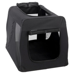 Produktbild von Flamingo Transportkäfig Gepetto schwarz 50x71x52cm