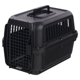 Produktbild von Flamingo Transportkäfig Olivia schwarz, Maße: 33,5 x 50 x 34,5 cm