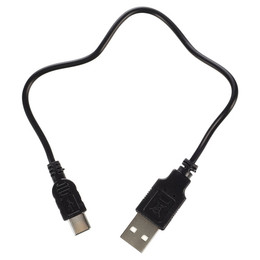 Produktbild von Flamingo USB-C Ladekabel schwarz